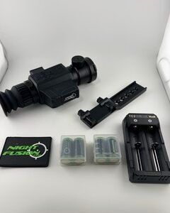 Night Fusion NF-1001 640×512 Thermal Scope with Laser Rangefinder - ArmyHogHunters Exclusive